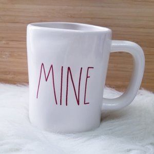 New Rae Dunn MINE Red LL Mug